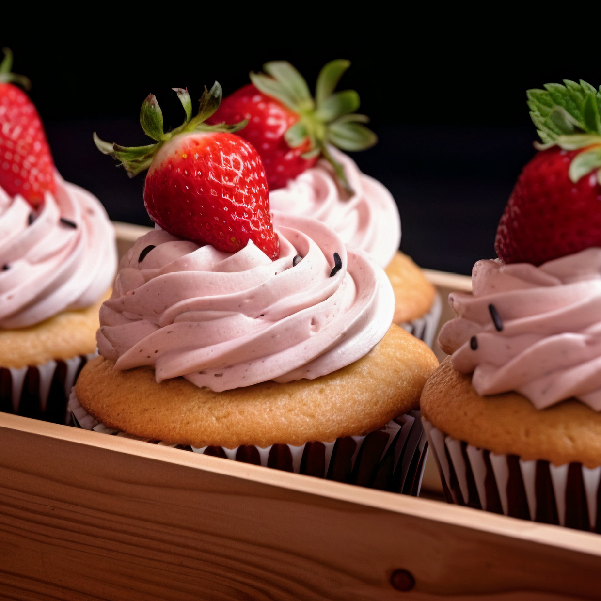 Strawberry Coconut Mini Pies